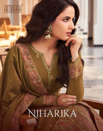 NIHARIKA BY AMIRAH EMBROIDERY SALWAR KAMEEZ WHOLESALER IN INDIA